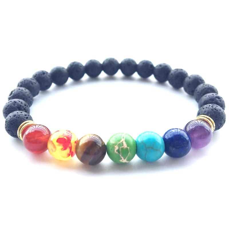 Planet Natural Stone Beads Bracelet