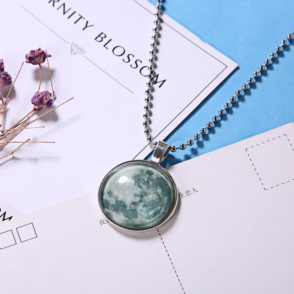 Glow in The Dark Galaxy Necklace