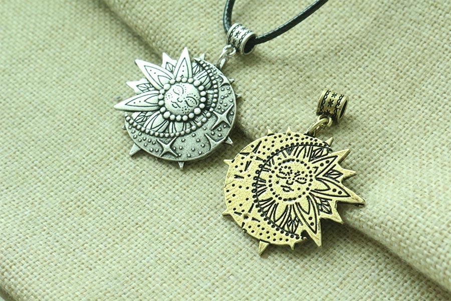 Sun & Moon Celestial Necklace