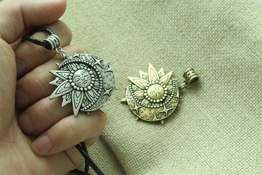 Sun & Moon Celestial Necklace