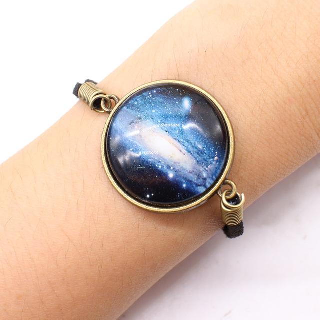 Magical Galaxy Cabochon Bracelet