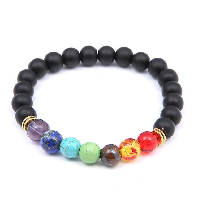 Planet Natural Stone Beads Bracelet