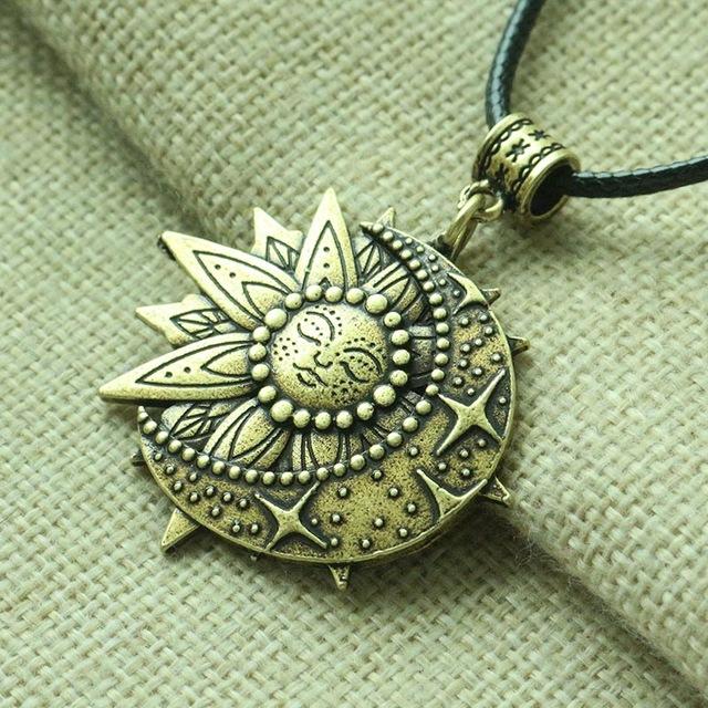 Sun & Moon Celestial Necklace