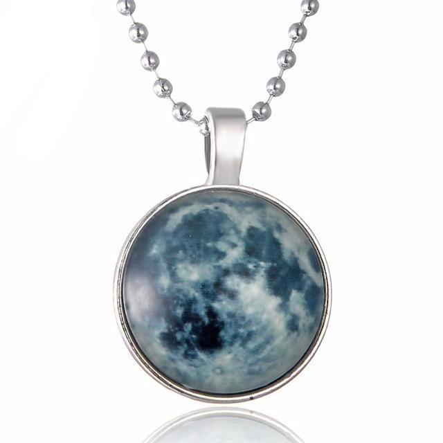 Glow in The Dark Galaxy Necklace
